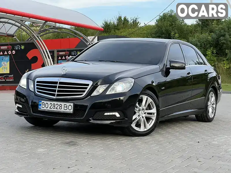 Седан Mercedes-Benz E-Class 2009 2.2 л. Автомат обл. Тернопільська, Тернопіль - Фото 1/21