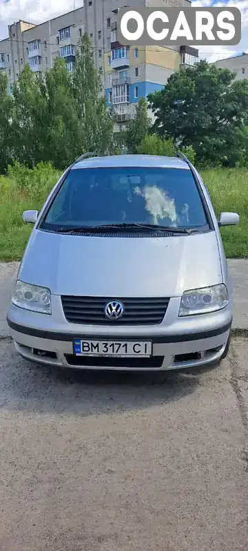 Минивэн Volkswagen Sharan 2001 1.9 л. Автомат обл. Сумская, Шостка - Фото 1/9