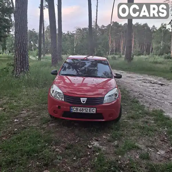 Хетчбек Dacia Sandero 2009 1.39 л. Ручна / Механіка обл. Чернігівська, Чернігів - Фото 1/15