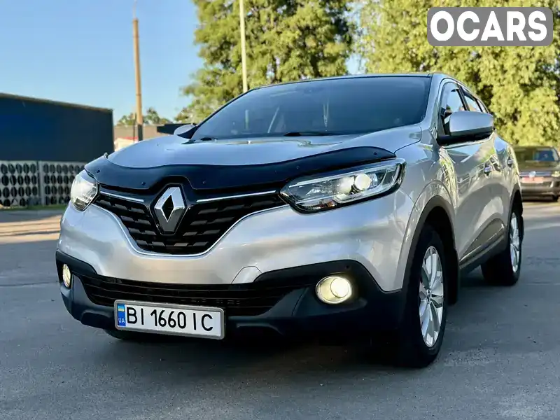 Позашляховик / Кросовер Renault Kadjar 2016 1.46 л. Ручна / Механіка обл. Полтавська, Лубни - Фото 1/21