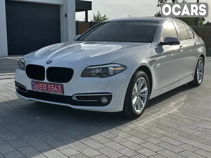 Седан BMW 5 Series 2015 2 л. Автомат обл. Волинська, Ковель - Фото 1/21