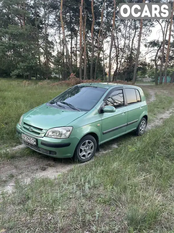 Хэтчбек Hyundai Getz 2004 1.4 л. Ручная / Механика обл. Харьковская, Змиев - Фото 1/7