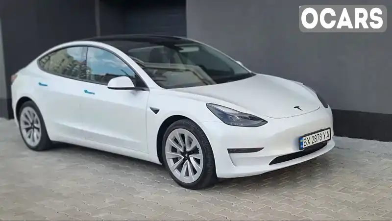 Седан Tesla Model 3 2022 null_content л. обл. Хмельницкая, Хмельницкий - Фото 1/21