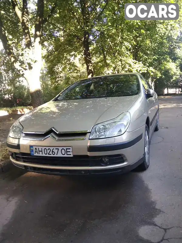 Седан Citroen C5 2006 1.56 л. Ручная / Механика обл. Донецкая, Дружковка - Фото 1/12