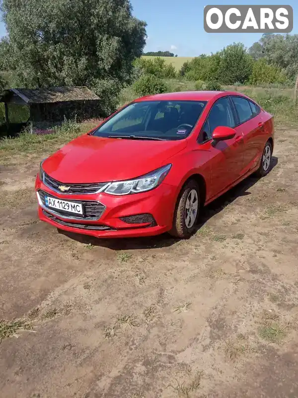 Седан Chevrolet Cruze 2016 1.4 л. Автомат обл. Харьковская, Новая Водолага - Фото 1/9