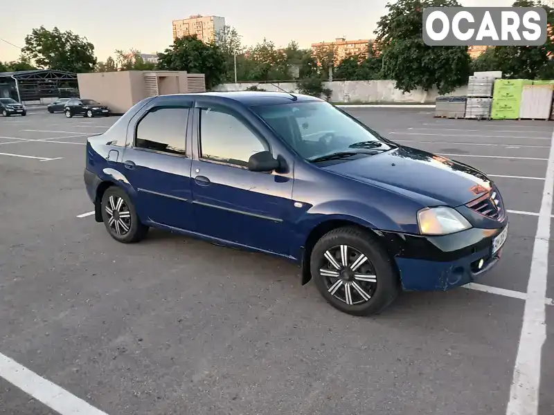 Седан Dacia Logan 2006 1.39 л. Ручная / Механика обл. Киевская, Киев - Фото 1/15