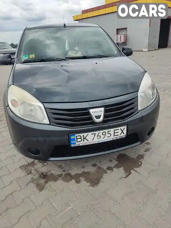 Хетчбек Dacia Sandero 2009 1.46 л. Ручна / Механіка обл. Хмельницька, Білогір'я - Фото 1/7