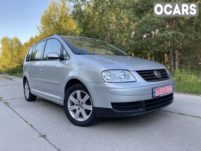 Минивэн Volkswagen Touran 2005 1.6 л. обл. Полтавская, Миргород - Фото 1/15