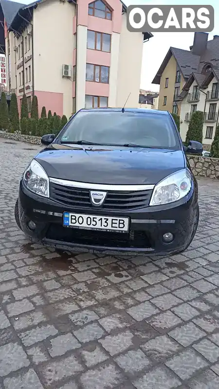 Хэтчбек Dacia Sandero 2009 1.39 л. Ручная / Механика обл. Тернопольская, Тернополь - Фото 1/21