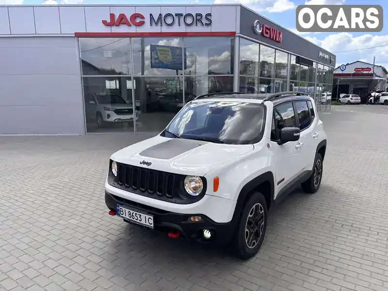 Позашляховик / Кросовер Jeep Renegade 2016 2.36 л. Автомат обл. Полтавська, Полтава - Фото 1/21