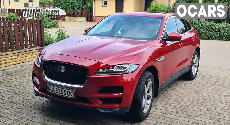 Внедорожник / Кроссовер Jaguar F-Pace 2019 2 л. Автомат обл. Киевская, Киев - Фото 1/15