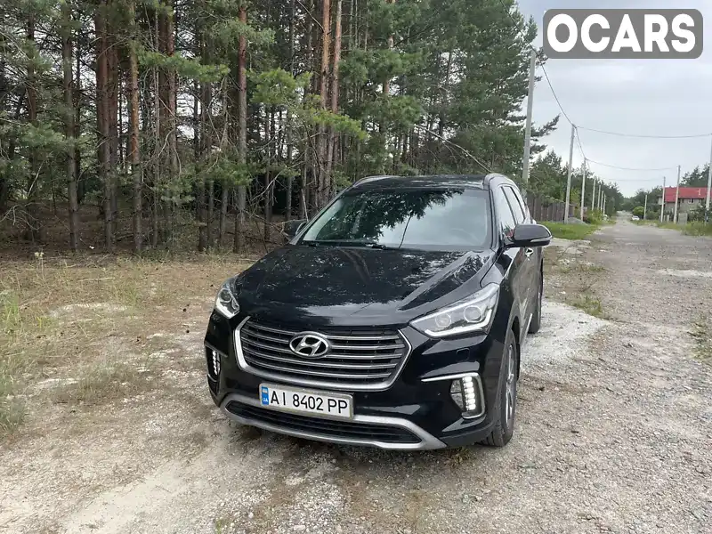 Позашляховик / Кросовер Hyundai Grand Santa Fe 2018 2.2 л. Автомат обл. Київська, Київ - Фото 1/21