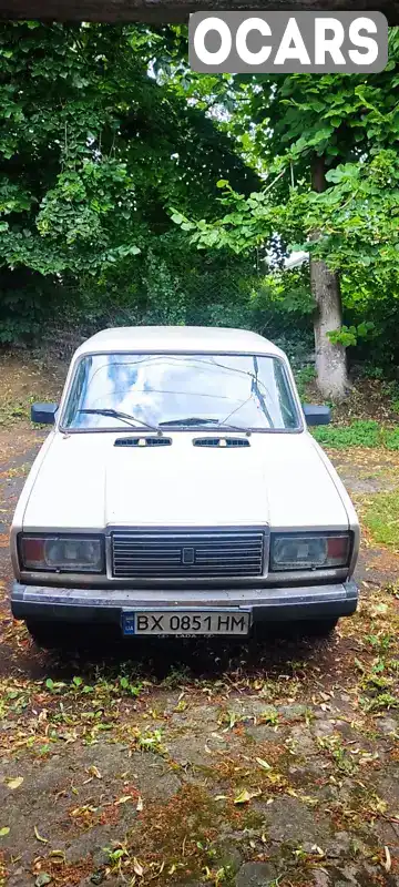 Седан ВАЗ / Lada 2107 1983 1.45 л. Ручная / Механика обл. Хмельницкая, Староконстантинов - Фото 1/5