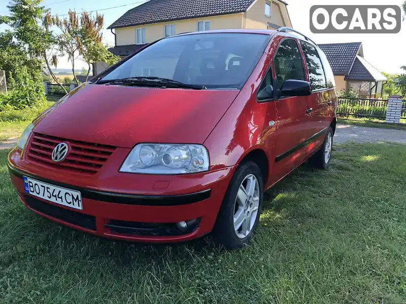 Минивэн Volkswagen Sharan 2001 1.9 л. обл. Тернопольская, Теребовля - Фото 1/21