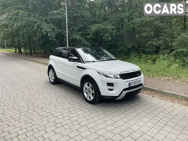 Позашляховик / Кросовер Land Rover Range Rover Evoque 2013 2.18 л. Автомат обл. Львівська, Львів - Фото 1/21