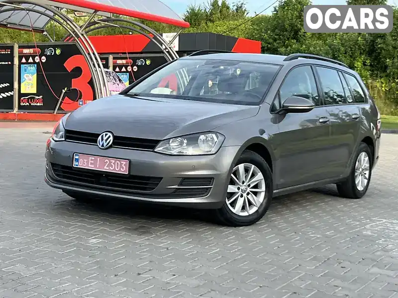 Универсал Volkswagen Golf 2016 1.6 л. Ручная / Механика обл. Тернопольская, Тернополь - Фото 1/21