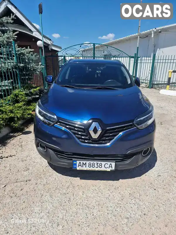 Внедорожник / Кроссовер Renault Kadjar 2016 1.46 л. Автомат обл. Житомирская, Житомир - Фото 1/11