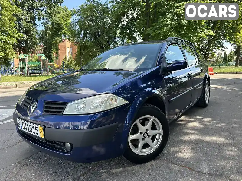 Универсал Renault Megane 2005 1.6 л. Ручная / Механика обл. Винницкая, Винница - Фото 1/21