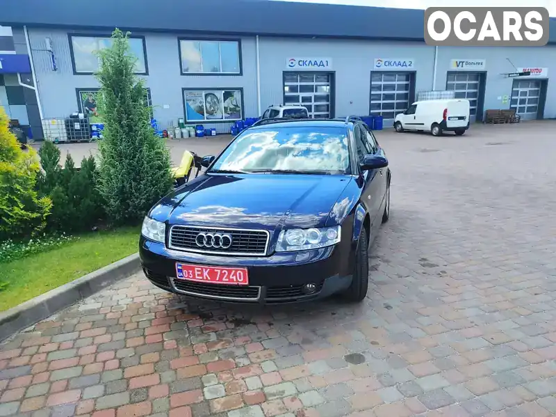 Універсал Audi A4 2002 1.6 л. Ручна / Механіка обл. Рівненська, Сарни - Фото 1/21