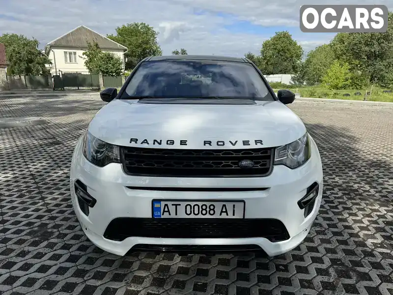 Позашляховик / Кросовер Land Rover Discovery Sport 2016 2 л. Автомат обл. Івано-Франківська, Коломия - Фото 1/21