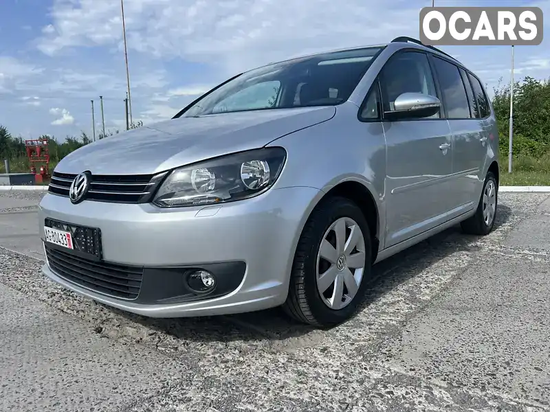 Мінівен Volkswagen Touran 2013 1.6 л. Автомат обл. Закарпатська, Ужгород - Фото 1/21