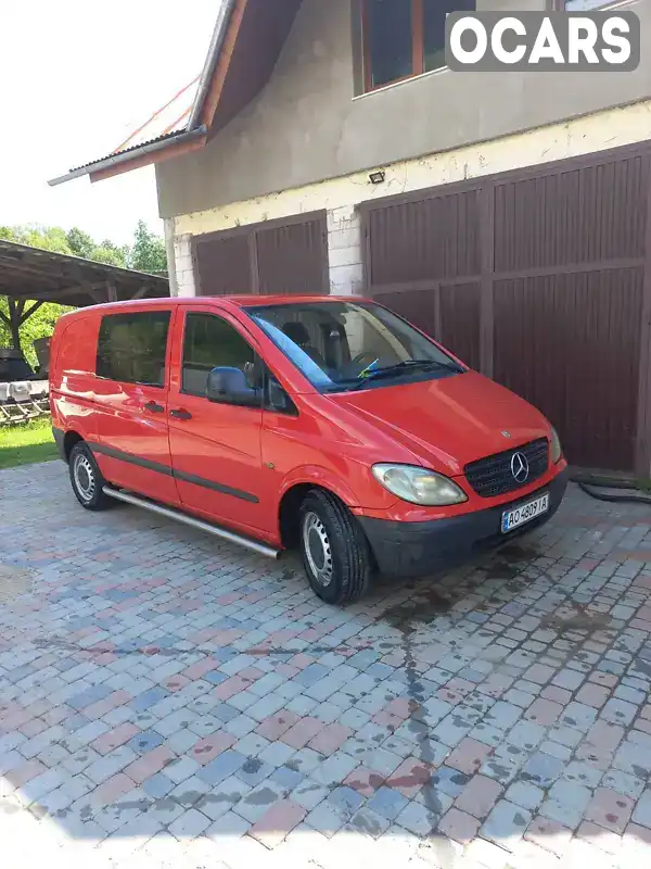 Минивэн Mercedes-Benz Vito 2004 2.15 л. Ручная / Механика обл. Закарпатская, Тячев - Фото 1/11