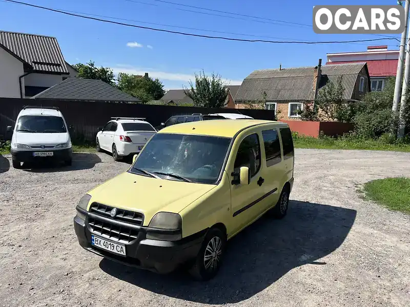 Микровэн Fiat Doblo Panorama 2002 1.91 л. Ручная / Механика обл. Черниговская, Талалаевка - Фото 1/14