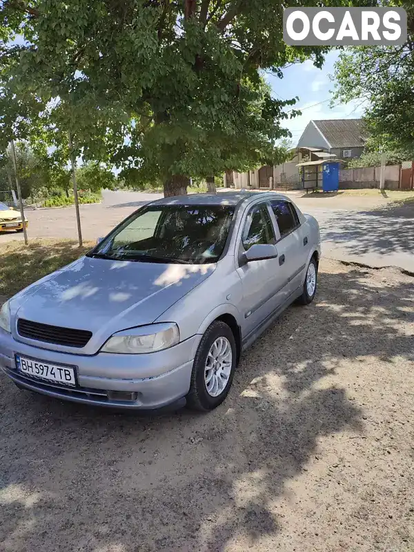 Седан Opel Astra 2002 1.6 л. Автомат обл. Одеська, Білгород-Дністровський - Фото 1/5