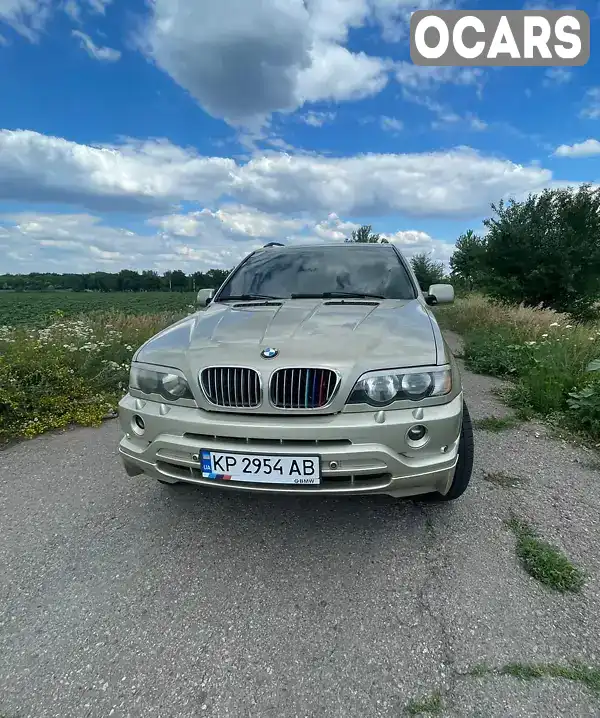 Позашляховик / Кросовер BMW X5 2001 4.4 л. Автомат обл. Запорізька, Запоріжжя - Фото 1/12