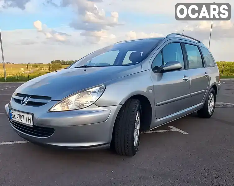 Універсал Peugeot 307 2003 1.59 л. Ручна / Механіка обл. Рівненська, Рівне - Фото 1/21