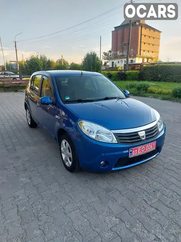 Хэтчбек Dacia Sandero 2009 1.4 л. Ручная / Механика обл. Волынская, Луцк - Фото 1/21