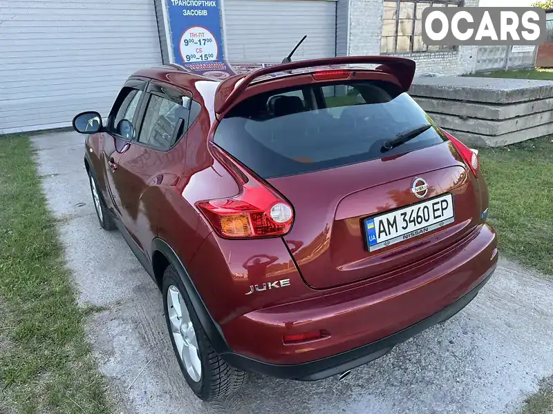 Позашляховик / Кросовер Nissan Juke 2012 1.46 л. Ручна / Механіка обл. Житомирська, Олевськ - Фото 1/21