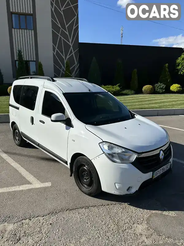 Мінівен Renault Dokker 2015 1.5 л. Ручна / Механіка обл. Запорізька, Запоріжжя - Фото 1/11