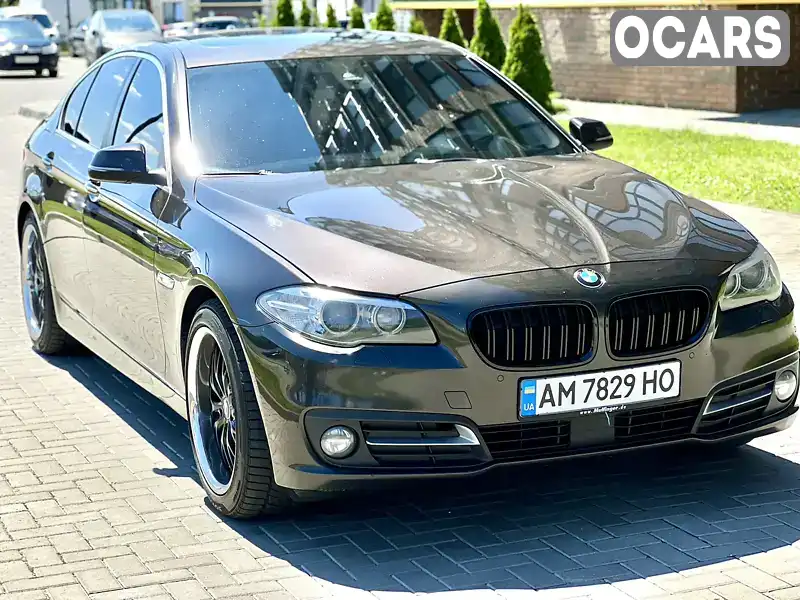 Седан BMW 5 Series 2016 2 л. Автомат обл. Житомирська, Житомир - Фото 1/21