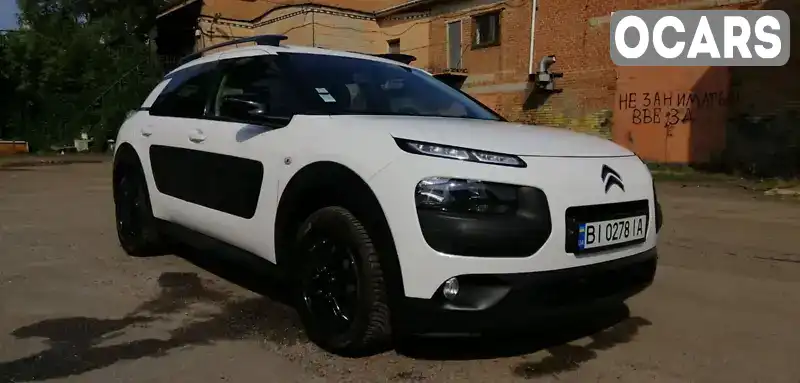 Внедорожник / Кроссовер Citroen C4 Cactus 2014 1.2 л. Ручная / Механика обл. Полтавская, Полтава - Фото 1/9