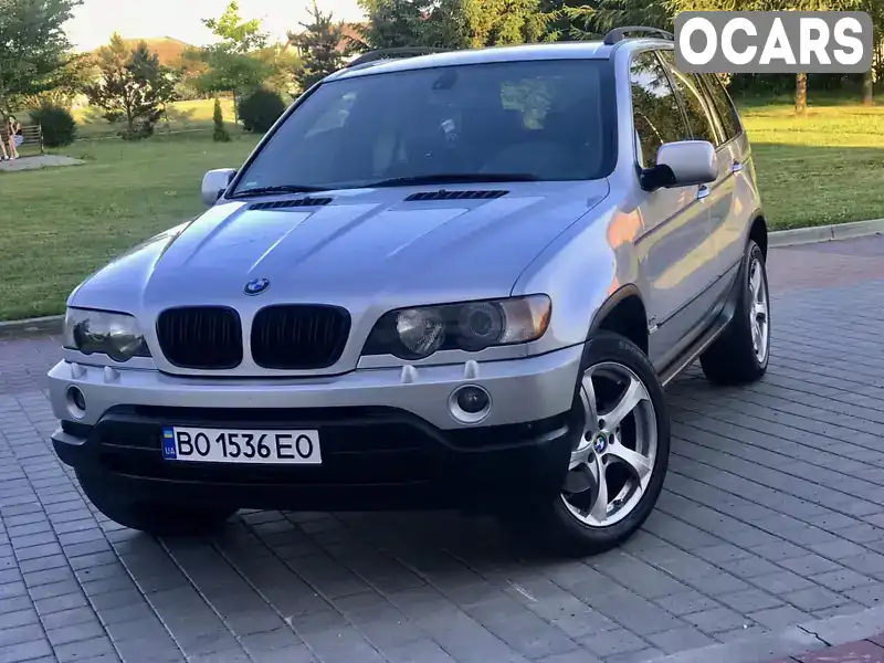 Внедорожник / Кроссовер BMW X5 2003 3 л. Автомат обл. Тернопольская, Тернополь - Фото 1/21