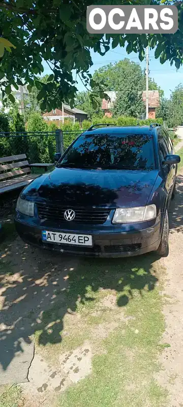 Универсал Volkswagen Passat 1998 1.9 л. Ручная / Механика обл. Ивано-Франковская, Надворная - Фото 1/8