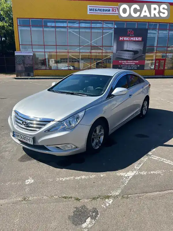 Седан Hyundai Sonata 2014 2 л. Автомат обл. Житомирская, Житомир - Фото 1/21