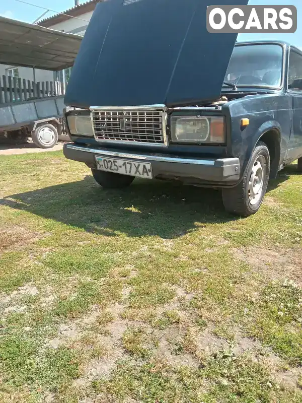 Седан ВАЗ / Lada 2107 1986 1.3 л. Ручная / Механика обл. Тернопольская, Тернополь - Фото 1/14