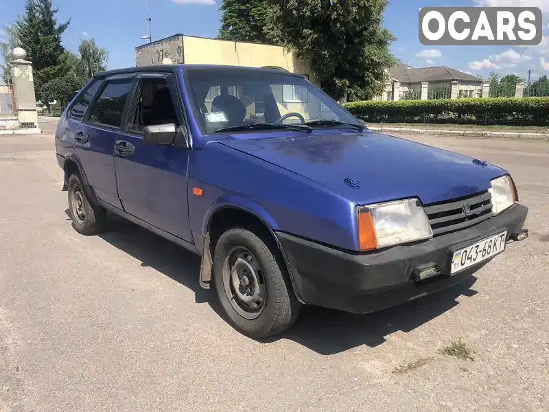 Хетчбек ВАЗ / Lada 2109 1993 1.5 л. Ручна / Механіка обл. Київська, Переяслав - Фото 1/17