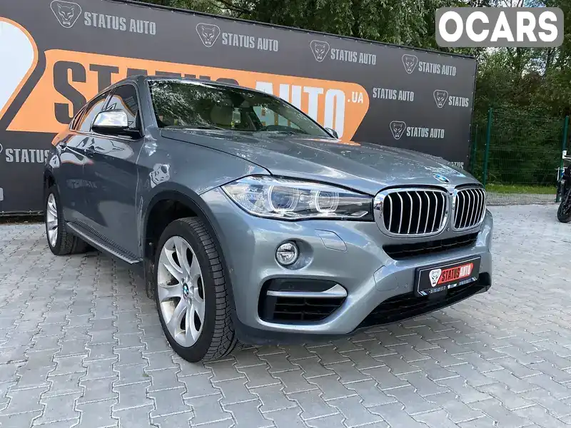 Позашляховик / Кросовер BMW X6 2015 2.98 л. Автомат обл. Хмельницька, Хмельницький - Фото 1/21