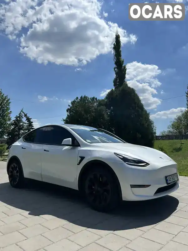 Внедорожник / Кроссовер Tesla Model Y 2021 null_content л. Автомат обл. Винницкая, Винница - Фото 1/21