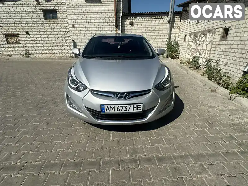 Седан Hyundai Avante 2014 1.58 л. Автомат обл. Житомирская, Житомир - Фото 1/11