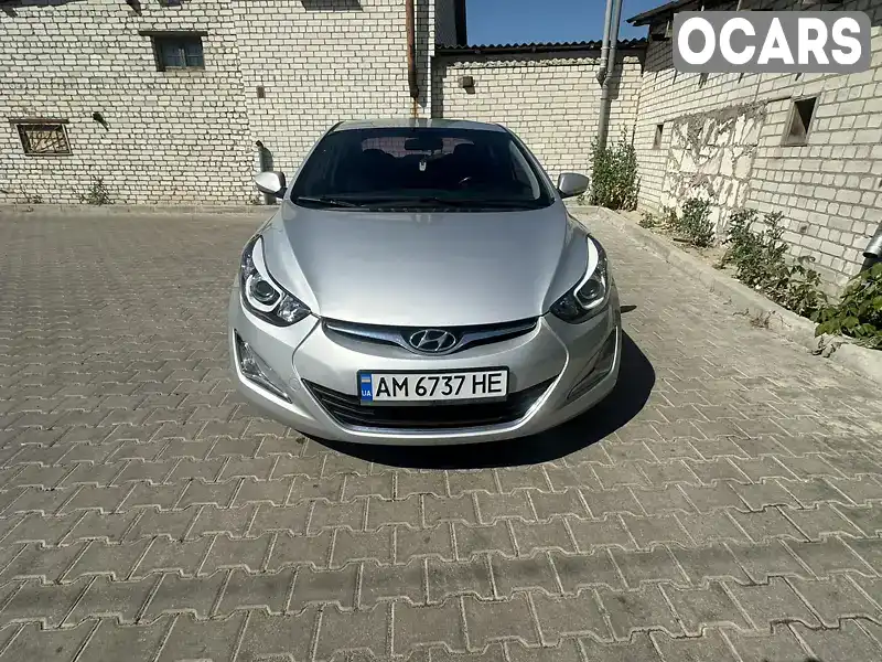 Седан Hyundai Avante 2014 1.58 л. Автомат обл. Житомирская, Житомир - Фото 1/12