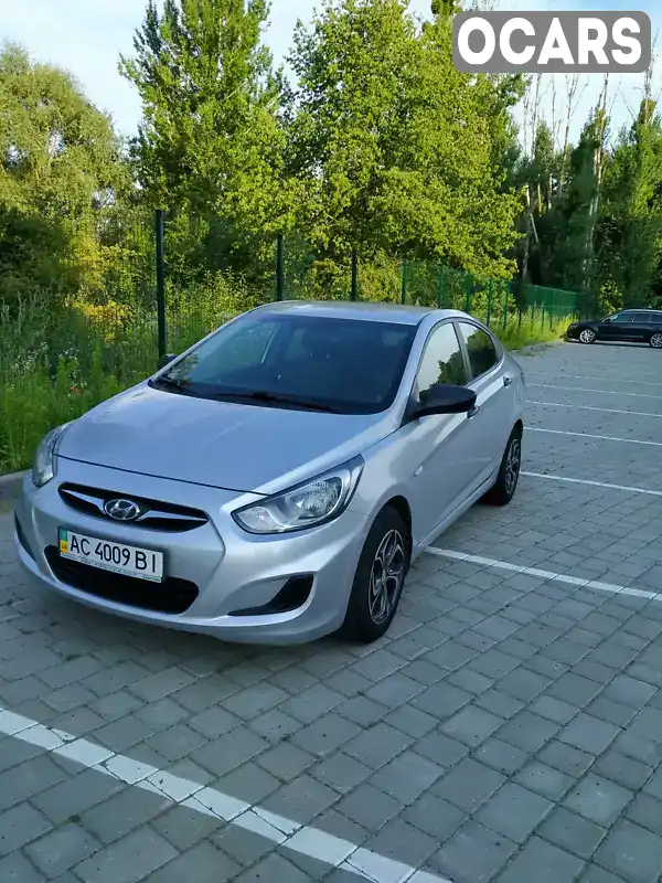 Седан Hyundai Accent 2013 1.4 л. Автомат обл. Волинська, Луцьк - Фото 1/21