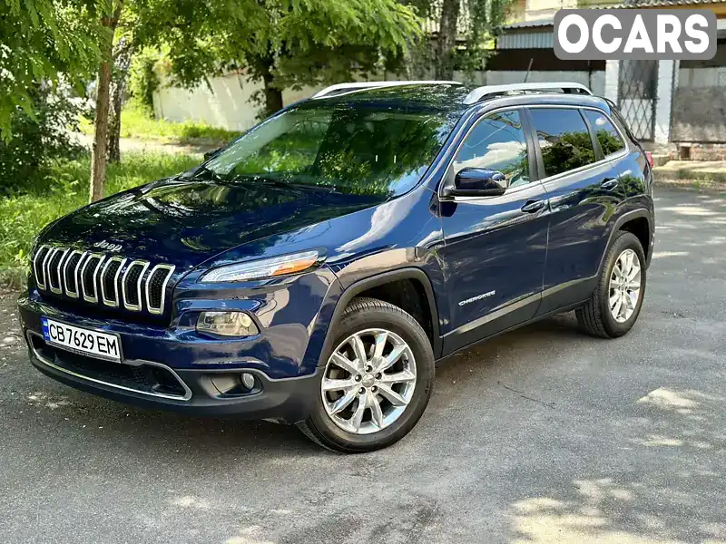 Позашляховик / Кросовер Jeep Cherokee 2013 3.2 л. Автомат обл. Чернігівська, Чернігів - Фото 1/21