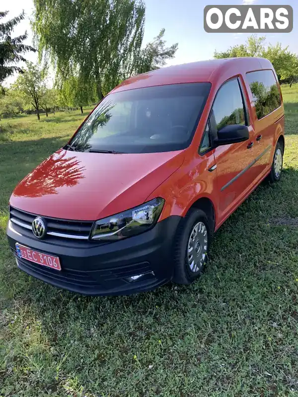 Мінівен Volkswagen Caddy 2016 2 л. Ручна / Механіка обл. Рівненська, Дубно - Фото 1/10