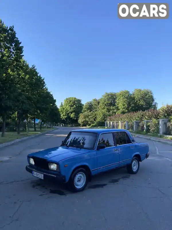 Седан ВАЗ / Lada 2107 1984 1.45 л. Ручна / Механіка обл. Черкаська, Умань - Фото 1/7