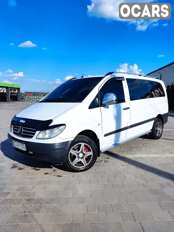 Мінівен Mercedes-Benz Vito 2004 2.15 л. Ручна / Механіка обл. Чернівецька, Путила - Фото 1/21