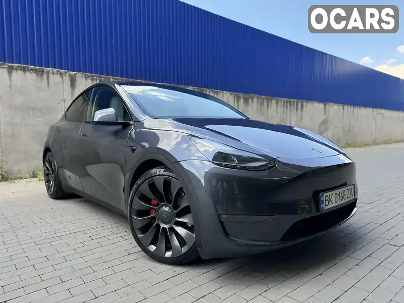 Внедорожник / Кроссовер Tesla Model Y 2022 null_content л. Автомат обл. Киевская, Киев - Фото 1/21